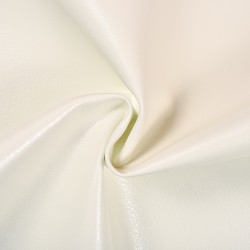 Ткань Дерматин (Кожзам) для мебели, цвет Белый (на отрез)  в Набережных Челнах
