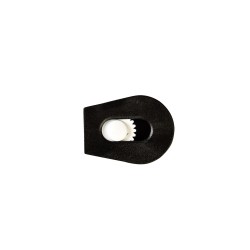 Зажим для шнура 4 мм KL  Чёрный + Белый (поштучно)  в Набережных Челнах