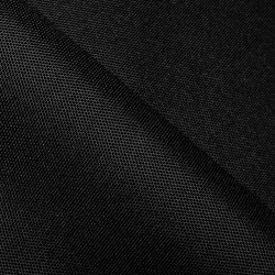 Ткань Оксфорд 600D PU, Черный (на отрез)  в Набережных Челнах