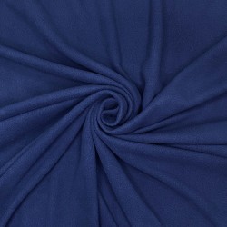 Флис Односторонний 130 гр/м2, цвет Темно-синий (на отрез)  в Набережных Челнах