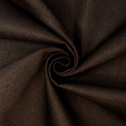 Ткань Рогожка (мебельная), цвет Тёмно-Коричневый (на отрез)  в Набережных Челнах