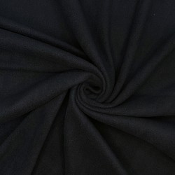 Флис Односторонний 130 гр/м2, цвет Черный (на отрез)  в Набережных Челнах