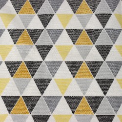 Интерьерная ткань Дак (DUCK), принт &quot;Малые Треугольники&quot; (на отрез)  в Набережных Челнах