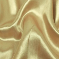 Ткань Атлас-сатин ЛЮКС, цвет Золотой (на отрез)  в Набережных Челнах