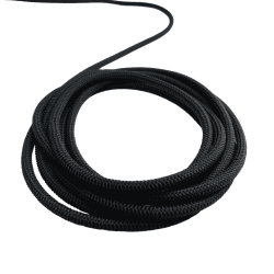 Шнур (Резинка) шляпный 7мм, цвет Чёрный (на отрез)  в Набережных Челнах
