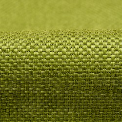 Ткань Блэкаут для штор светозатемняющая 85% &quot;Рогожка Зеленая&quot; (на отрез)  в Набережных Челнах