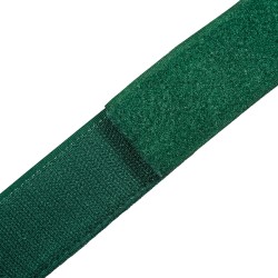Контактная лента 40мм (38мм) цвет Зелёный (велькро-липучка, на отрез)  в Набережных Челнах