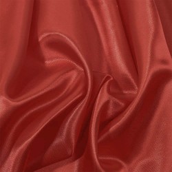 Ткань Атлас-сатин, цвет Красный (на отрез)  в Набережных Челнах