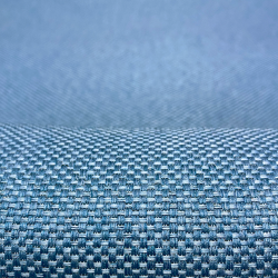 Ткань Блэкаут для штор светозатемняющая 85% &quot;Рогожка Синяя&quot; (на отрез)  в Набережных Челнах