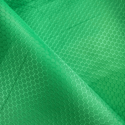 Ткань Оксфорд 300D PU Рип-Стоп СОТЫ, цвет Зелёный (на отрез)  в Набережных Челнах