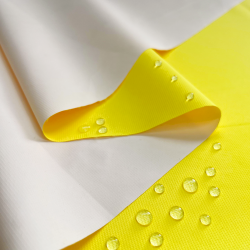 Водонепроницаемая Дышащая Мембранная ткань PU 10'000, цвет Жёлтый (на отрез)  в Набережных Челнах
