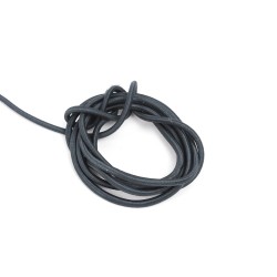 Шнур (Резинка) шляпный 3мм, цвет Серый (на отрез)  в Набережных Челнах
